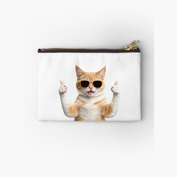 Item preview, Cool cat with thumbs up designed and sold by t-patterns.