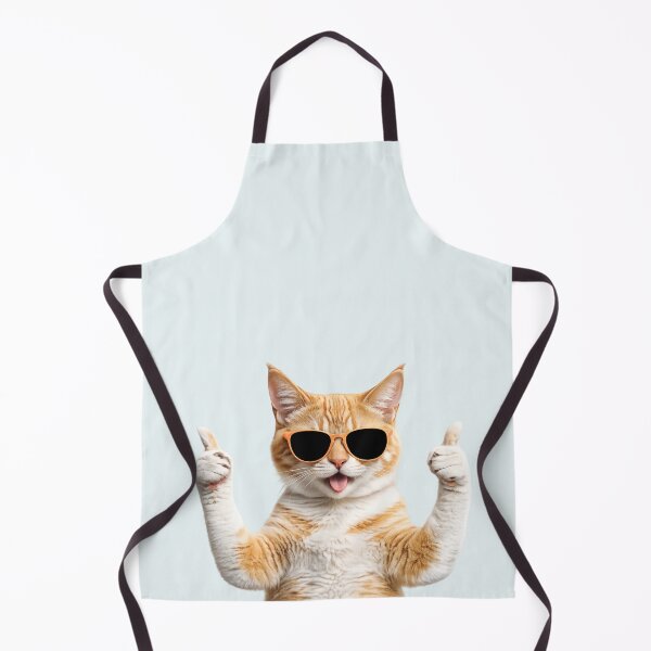 Item preview, Cool cat with thumbs up designed and sold by t-patterns.