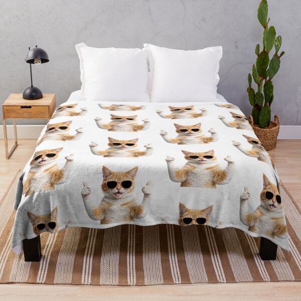 Item preview, Cool cat with thumbs up designed and sold by t-patterns.