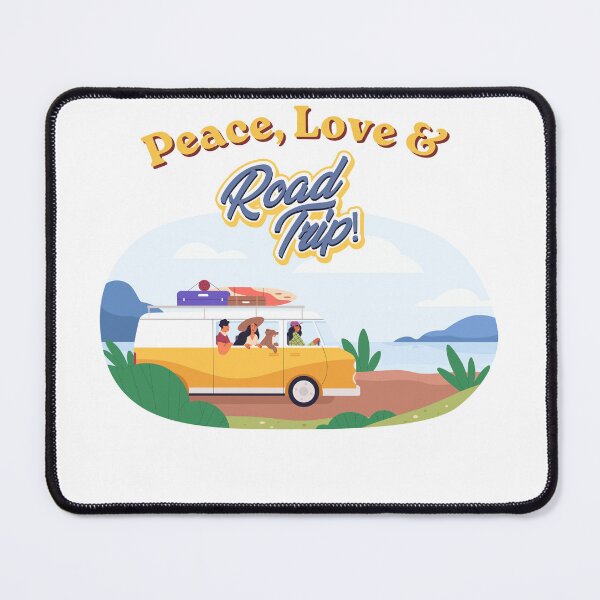 Item preview, Peace, Love and road trip pastel designed and sold by Blush Drop.