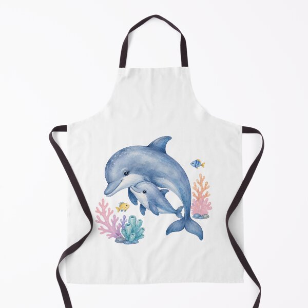 Item preview, Mother And Baby Dolphin Reef designed and sold by Passionread.