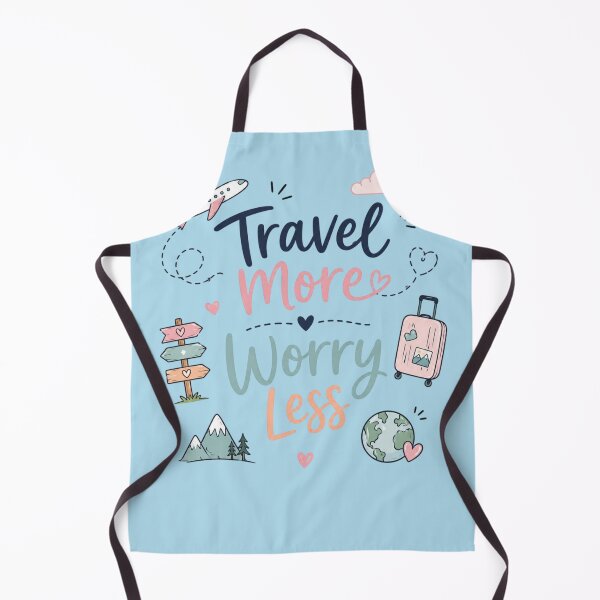 Item preview, Travel More Worry Less Cute Travel Quote Design | Adventure Lover Aesthetic designed and sold by Sanika arts .