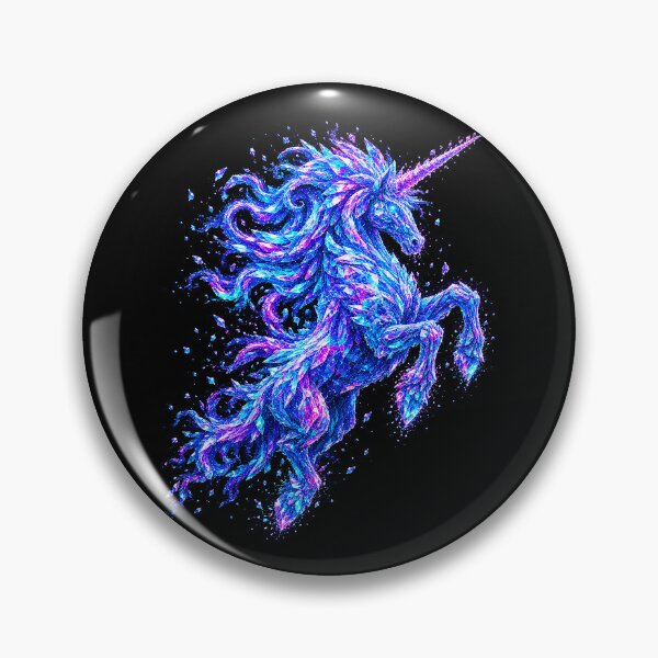 Item preview, ⚡ ELEMENTAL UNICORNS COLLECTION - CRYSTAL designed and sold by WheelieGdArt.