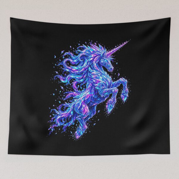 Item preview, ⚡ ELEMENTAL UNICORNS COLLECTION - CRYSTAL designed and sold by WheelieGdArt.