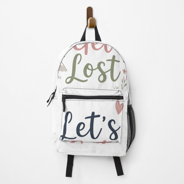 Item preview, Let's Get Lost Cute Travel Quote Design | Wanderlust Adventure Typography | Minimalist Travel Lover Gift designed and sold by Sanika arts .