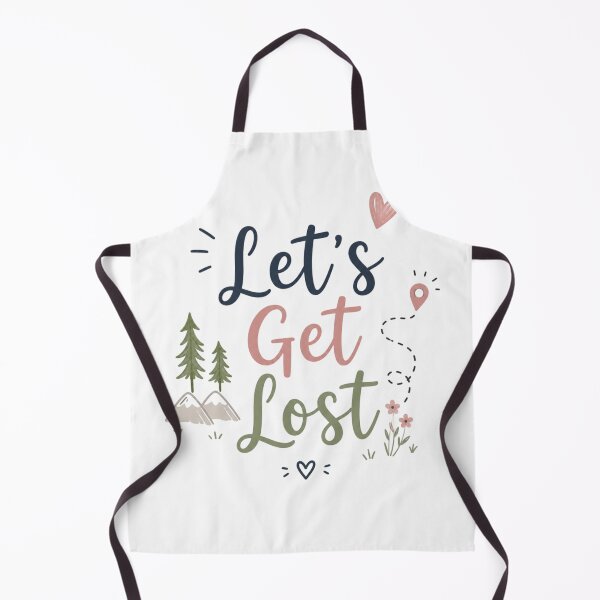 Item preview, Let's Get Lost Cute Travel Quote Design | Wanderlust Adventure Typography | Minimalist Travel Lover Gift designed and sold by Sanika arts .
