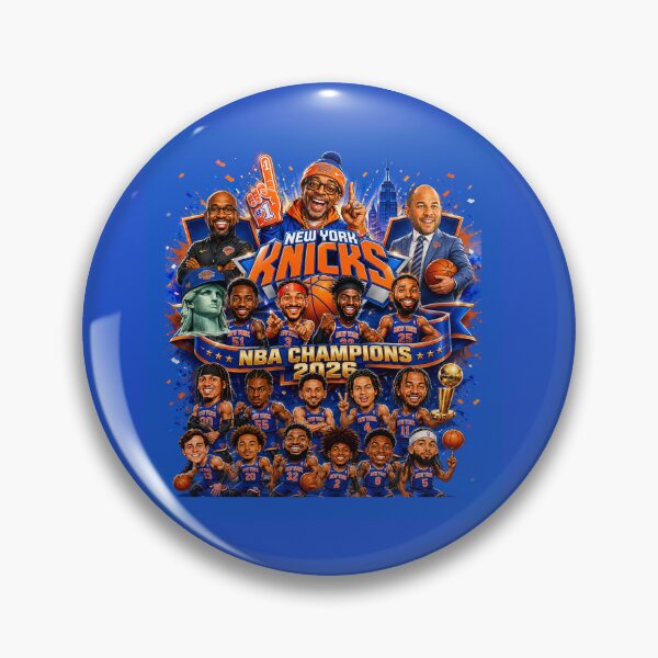 Item preview, Caricature New York Basketball Team Champions 2026 designed and sold by DandelioMoon.
