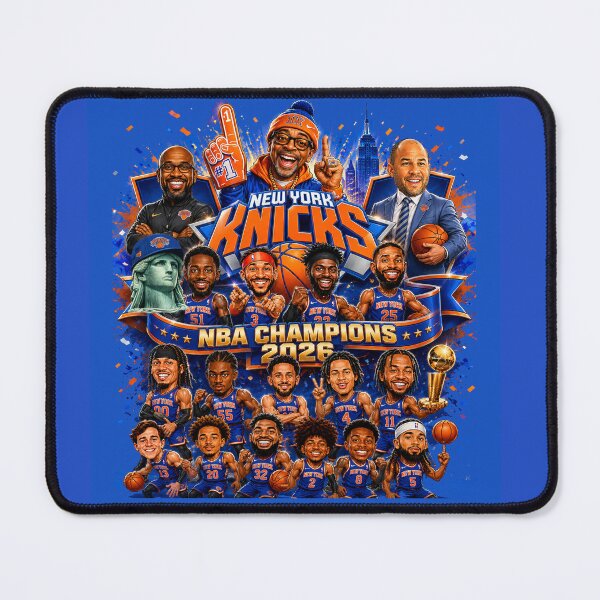 Item preview, Caricature New York Basketball Team Champions 2026 designed and sold by DandelioMoon.