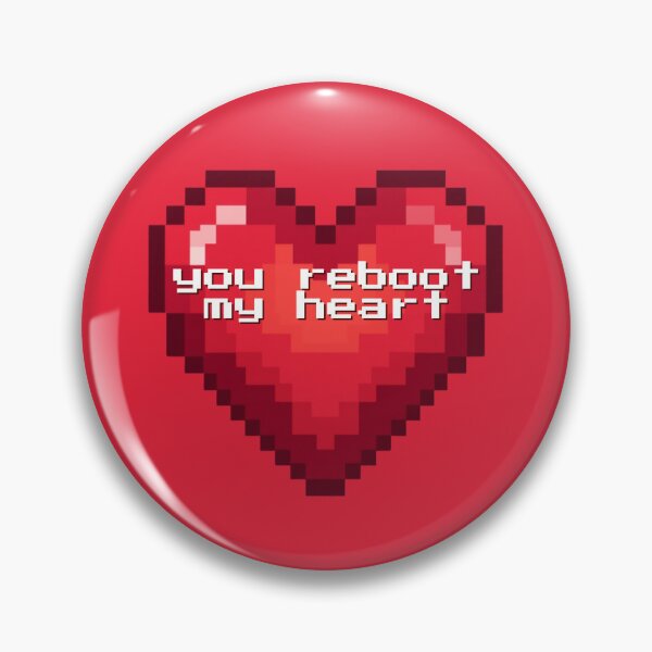 Item preview, You Reboot My Heart  - Cute Pun | TeeHee Puns Funny Design designed and sold by TeeHee Puns.