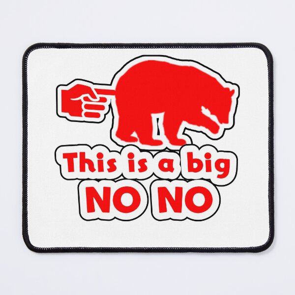 Item preview, Touching the bear is a big no no!!!! designed and sold by Simorgh11.