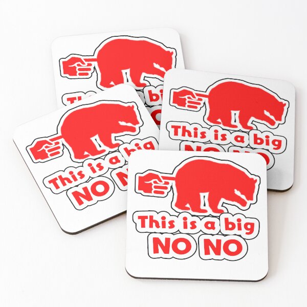 Item preview, Touching the bear is a big no no!!!! designed and sold by Simorgh11.