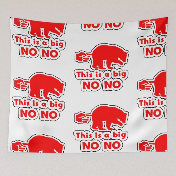 Item preview, Touching the bear is a big no no!!!! designed and sold by Simorgh11.