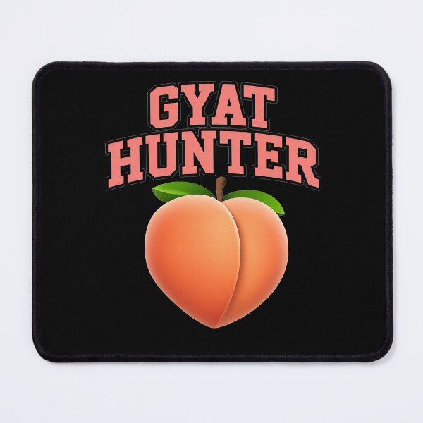Item preview, GYAT Hunter Peach Emoji Internet Slang designed and sold by Flirt-Teez.