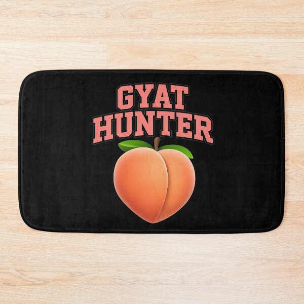 Item preview, GYAT Hunter Peach Emoji Internet Slang designed and sold by Flirt-Teez.