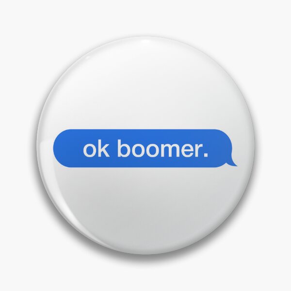 Item preview, Ok Boomer Message. designed and sold by CoCoArt-Ua.