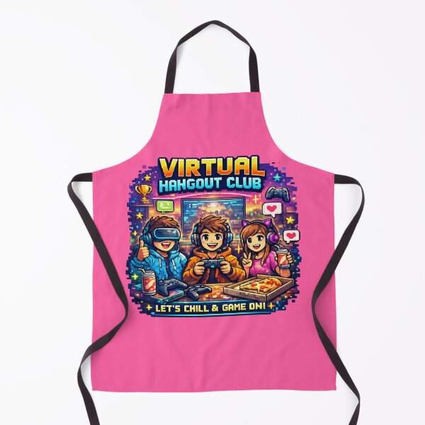 Item preview, Virtual Hangout Club VR Gaming Design | Rec Room Gamer Virtual Reality Quest Adventure VR Player Gift designed and sold by mocci10.