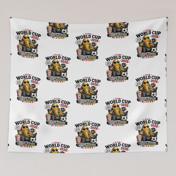 Item preview, Funny FIFA World Cup 2026 Shirt – Eat Sleep Football Repeat Meme Design designed and sold by CreativeNest Prints.