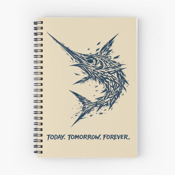 Item preview, Marlin Fishing Tribal Art Shirt – Today Tomorrow Forever Deep Sea Sportfishing Tee designed and sold by JonelCrafts.