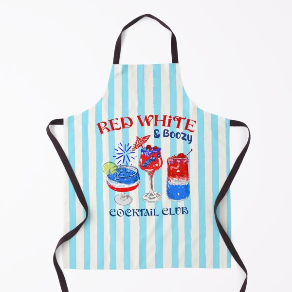 Item preview, Red White & Boozy Cocktail Club Patriotic Summer Bar Party designed and sold by MaiZephyr.