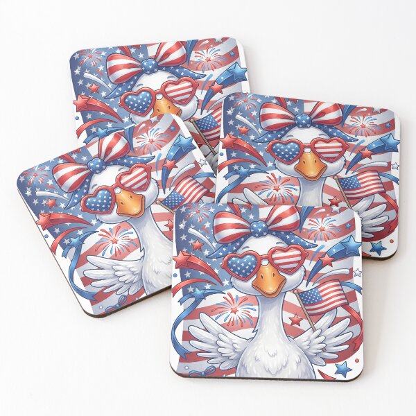 Item preview, Cute 4th of July Goose Patriotic America Shirt designed and sold by Kai4121.