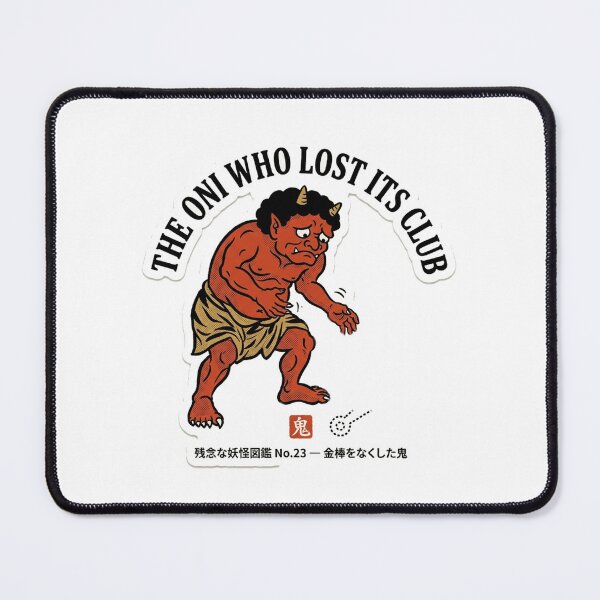 Item preview, The Oni Who Lost Its Club — Funny Oni Demon Tee designed and sold by nurusubetei.