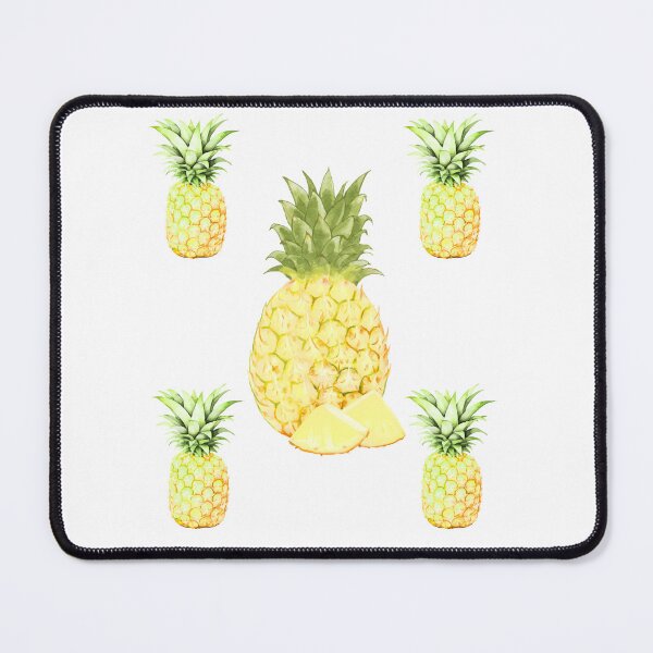 Item preview, Tropical Watercolor Pineapple Pattern Summer Vibes designed and sold by CrownINDesign.