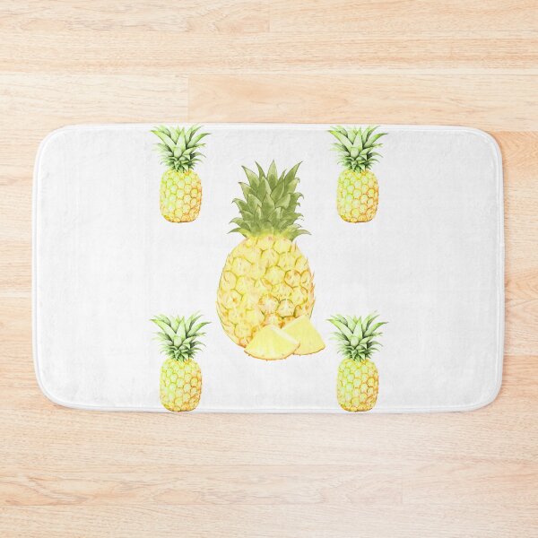Item preview, Tropical Watercolor Pineapple Pattern Summer Vibes designed and sold by CrownINDesign.