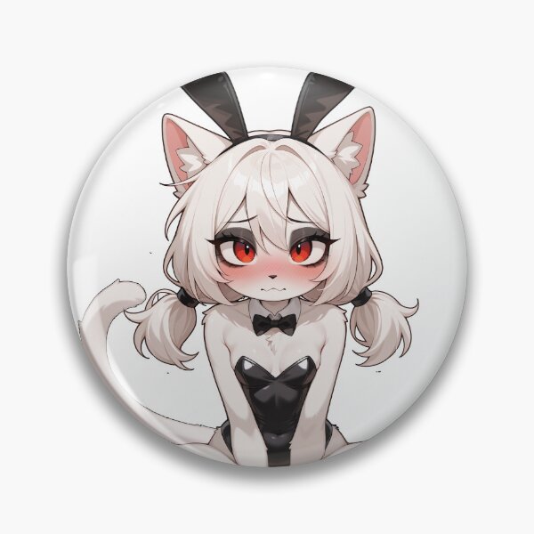 Item preview, Kat in a Cute Bunny Outfit  designed and sold by CeluniaMoon's Art - Cute Furry, Anime, and More! .
