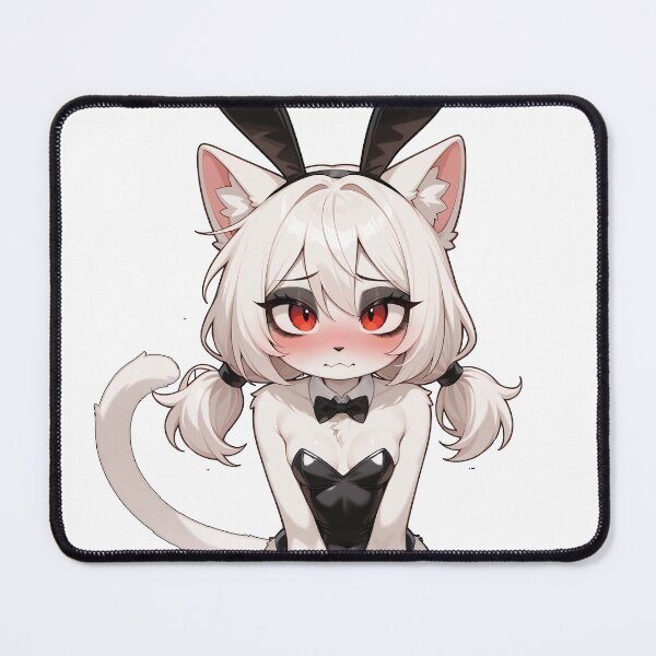 Item preview, Kat in a Cute Bunny Outfit  designed and sold by CeluniaMoon's Art - Cute Furry, Anime, and More! .