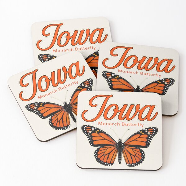 Item preview, Iowa Regal Fritillary Butterfly – State Butterfly Art Print designed and sold by The-Drip-Studio.