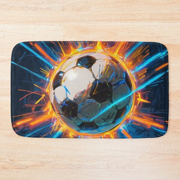 Item preview, Neon Soccer Ball Energy Burst designed and sold by Yelter.