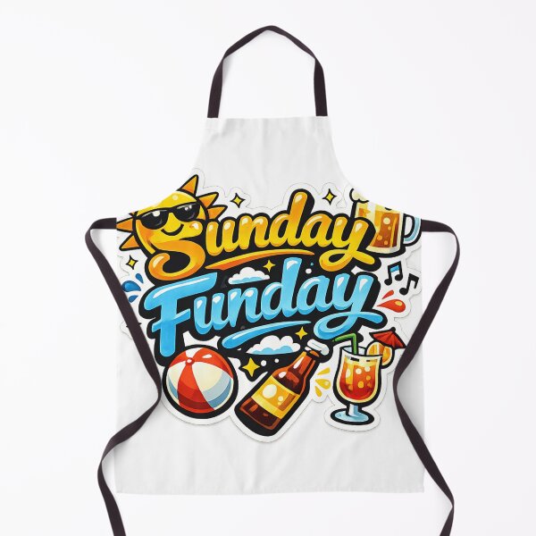 Item preview, Sunday Funday Sticker | Fun Weekend Quote Design | Happy Sunday Typography designed and sold by Nilucreations.
