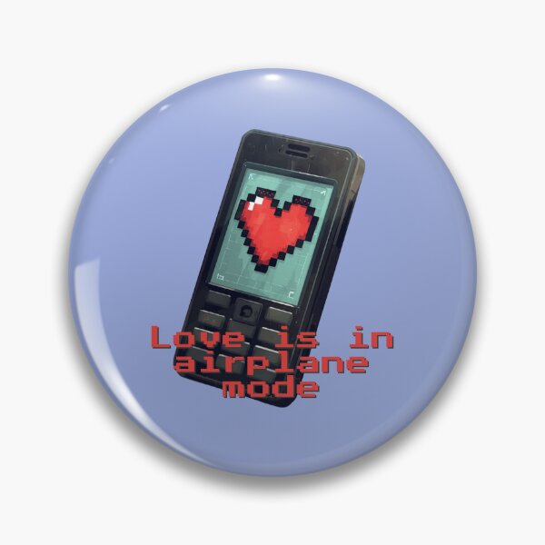 Item preview, Love Is In Airplane Mode  - Cute Pun | TeeHee Puns Funny Design designed and sold by TeeHee Puns.