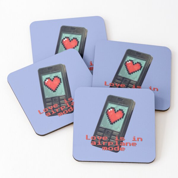 Item preview, Love Is In Airplane Mode designed and sold by TeeHee Puns.