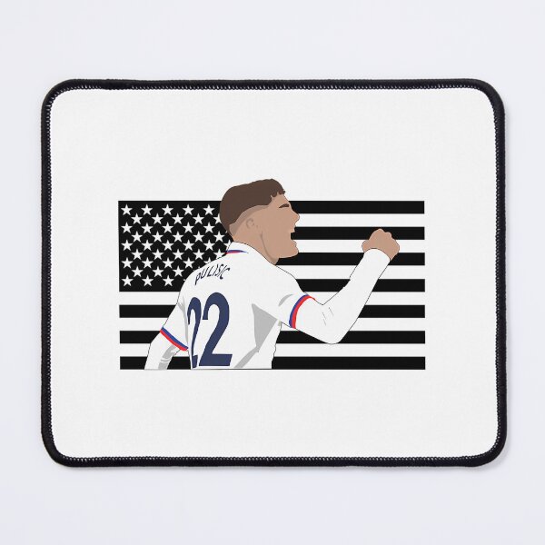 Item preview, Christian Pulisic Us Flag designed and sold by kyndellku.