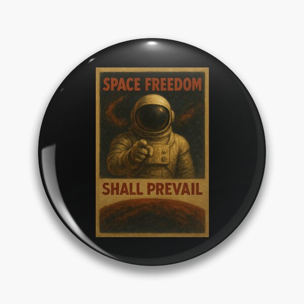 Item preview, Vintage Space Explorer Propaganda Style Poster designed and sold by Genius Geek.