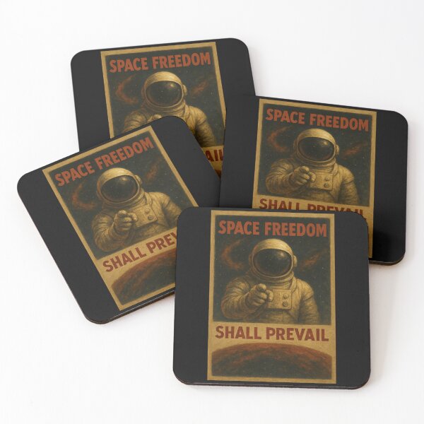 Item preview, Vintage Space Explorer Propaganda Style Poster designed and sold by Genius Geek.