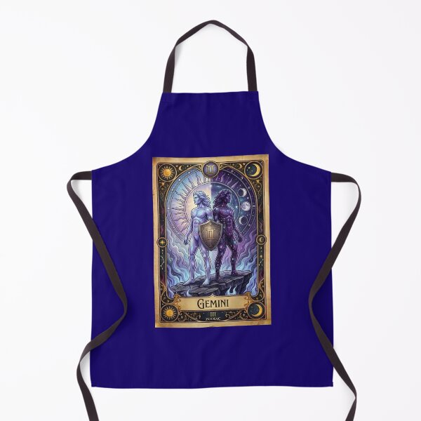 Item preview, Gemini Zodiac Tarot Card Vintage Fantasy Art designed and sold by DeerHouse.