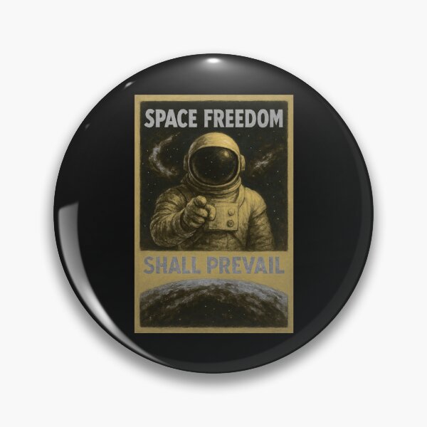 Item preview, Vintage Space Explorer Propaganda Style Poster designed and sold by Genius Geek.