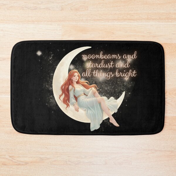 Item preview, Moonbeams and Stardust and All Things Bright | Pastel Moon Witch designed and sold by Starlett Designs.