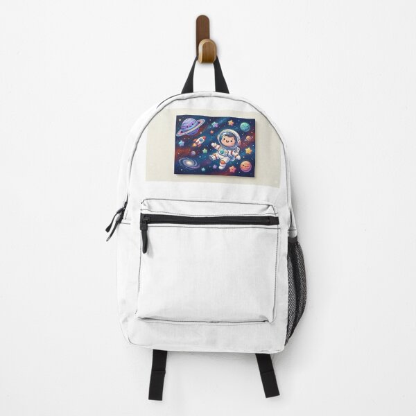 Item preview, Cute Astronaut Floating in Space Cartoon Illustration designed and sold by dkdesign26.