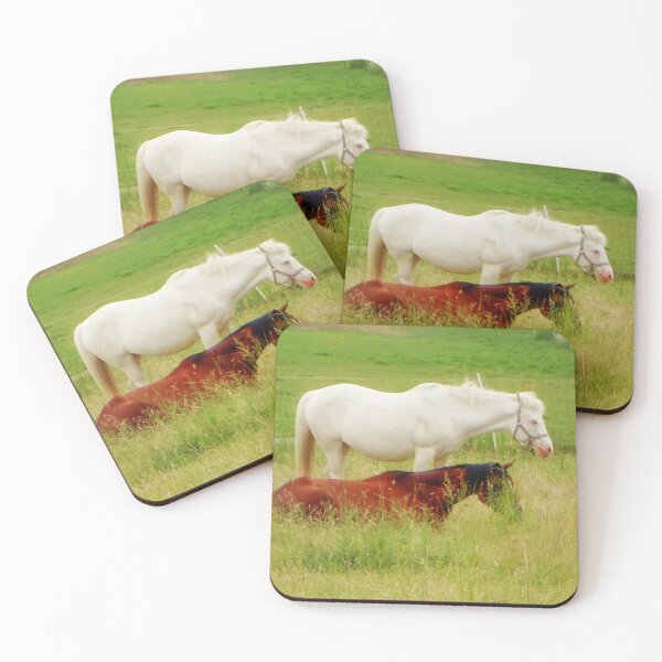 Item preview, Horses the field designed and sold by ViolciArt.