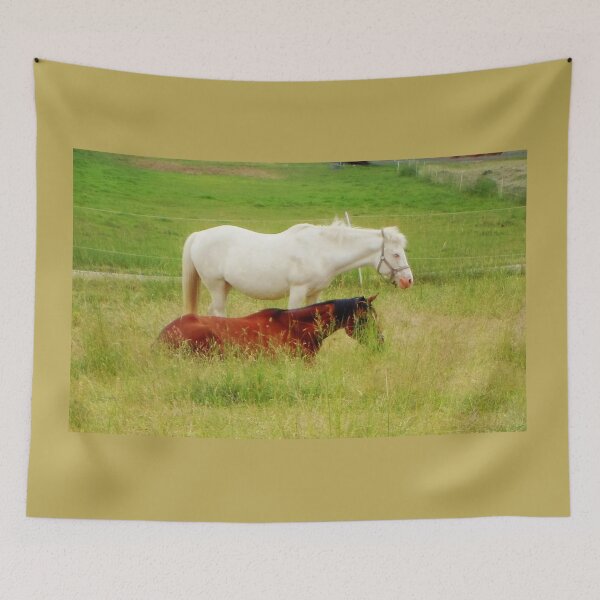 Item preview, Horses the field designed and sold by ViolciArt.