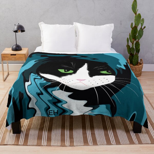 Item preview, Cat with Green Eyes designed and sold by Elaine M Hayward .