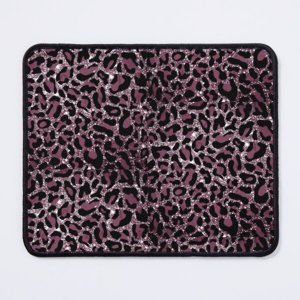 Item preview, Pink glitter leopard print designed and sold by thisisaz.