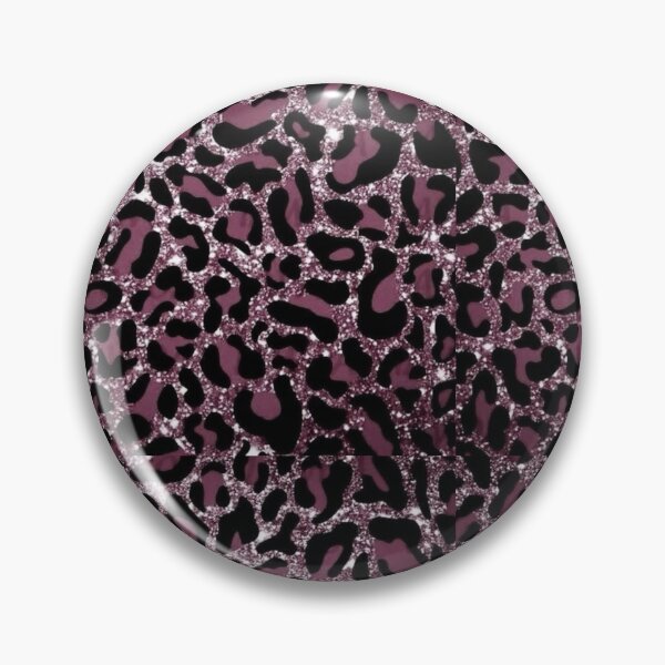 Item preview, Pink glitter leopard print designed and sold by thisisaz.
