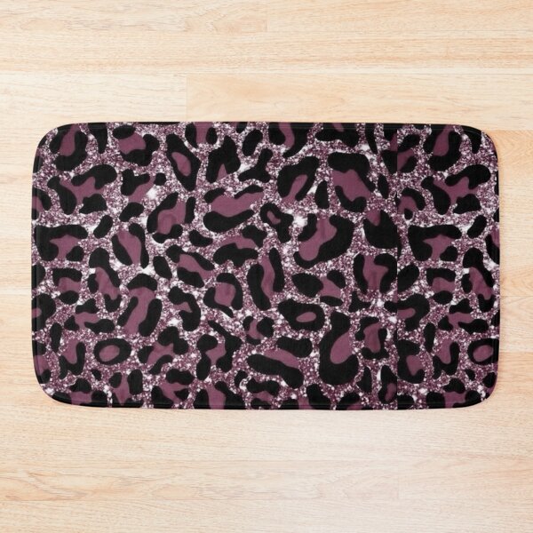 Item preview, Pink glitter leopard print designed and sold by thisisaz.
