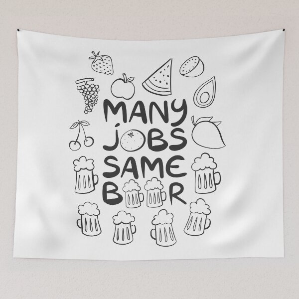 Item preview, Many jobs same beer designed and sold by Happea.