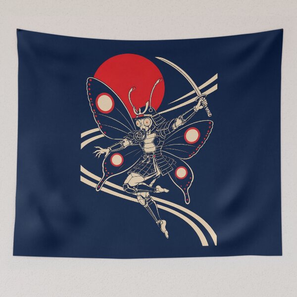 Item preview, Samurai Butterfly designed and sold by KungPowUnicorn.