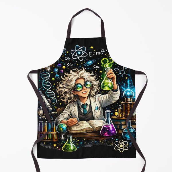 Item preview, Genius At Work Female Scientist Design designed and sold by Genius Geek.